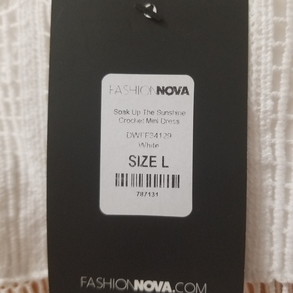 The Sunshine Crochet Mini Dress - Picture 7 of 11